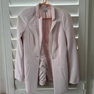 Oh Polly Light Pink Tailored Blazer